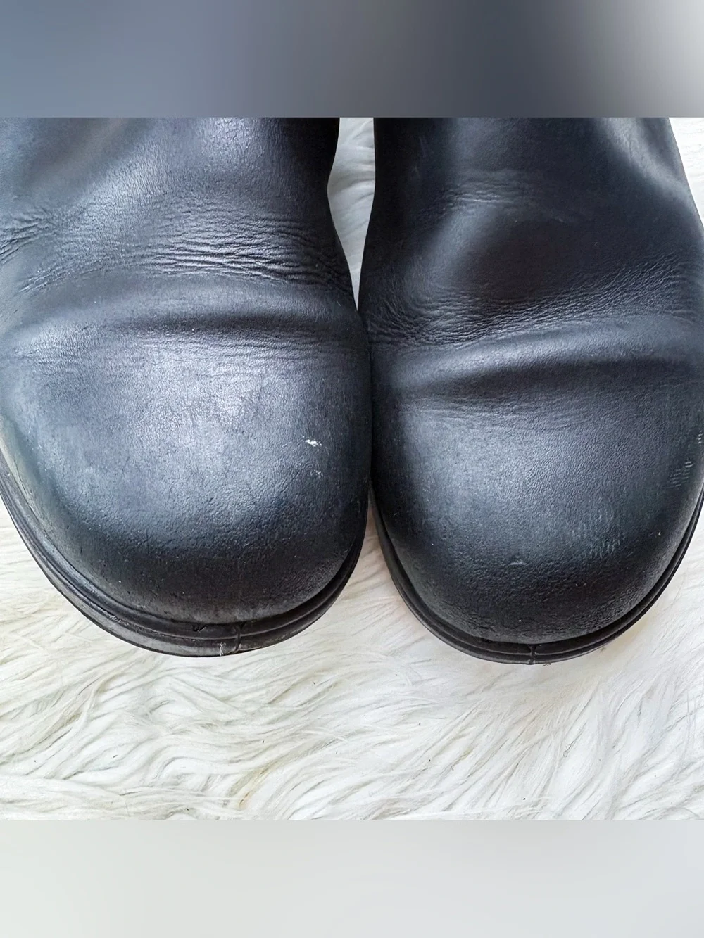 Blundstone 510 Originals Chelsea Boots Black Leather AU 8 Womens 11 Mens 9 As Is